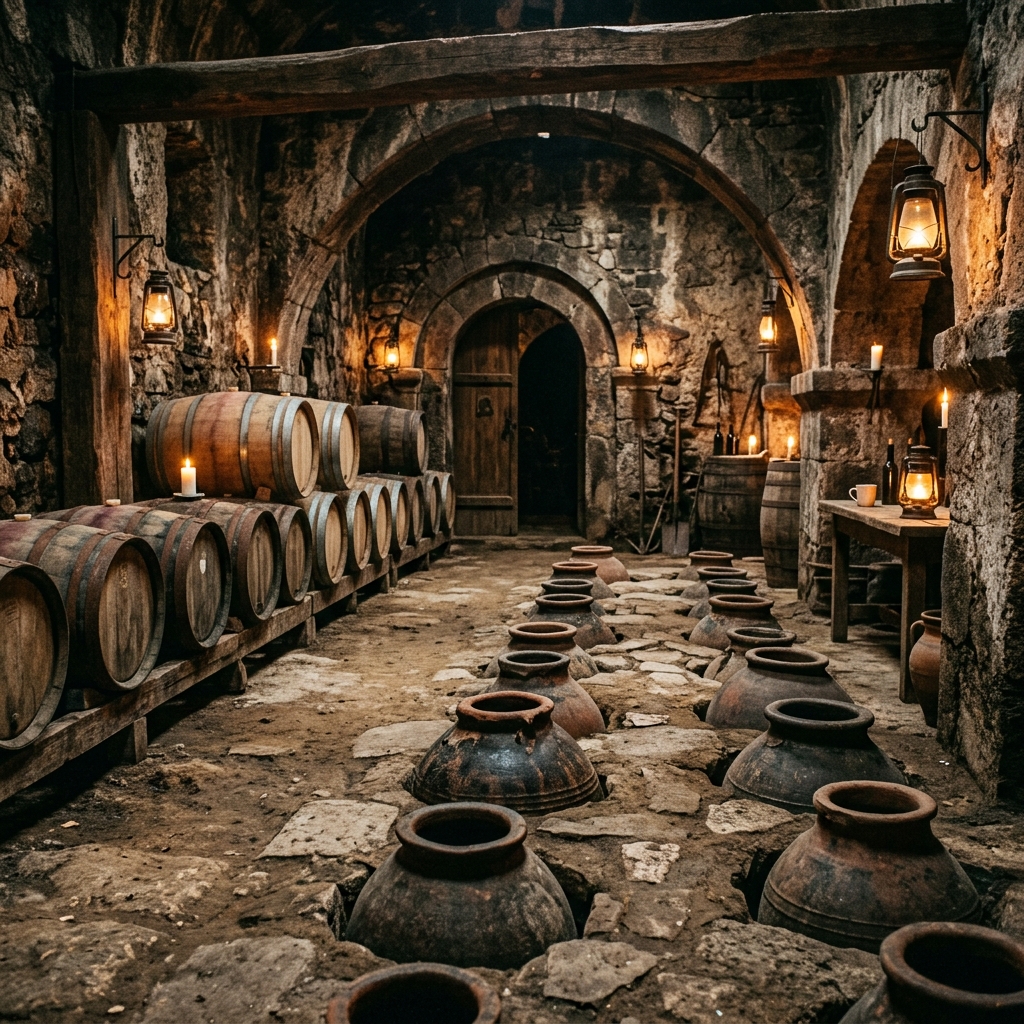 Adega de pedra ancestral Areni-1 na Armênia